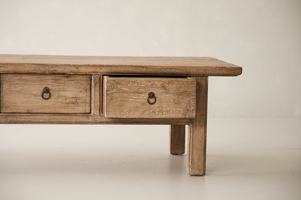 Reclaimed 3-Drawer Poplar Coffee Table AH.049-2