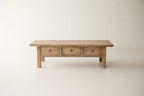 Reclaimed 3-Drawer Poplar Coffee Table AH.049-2