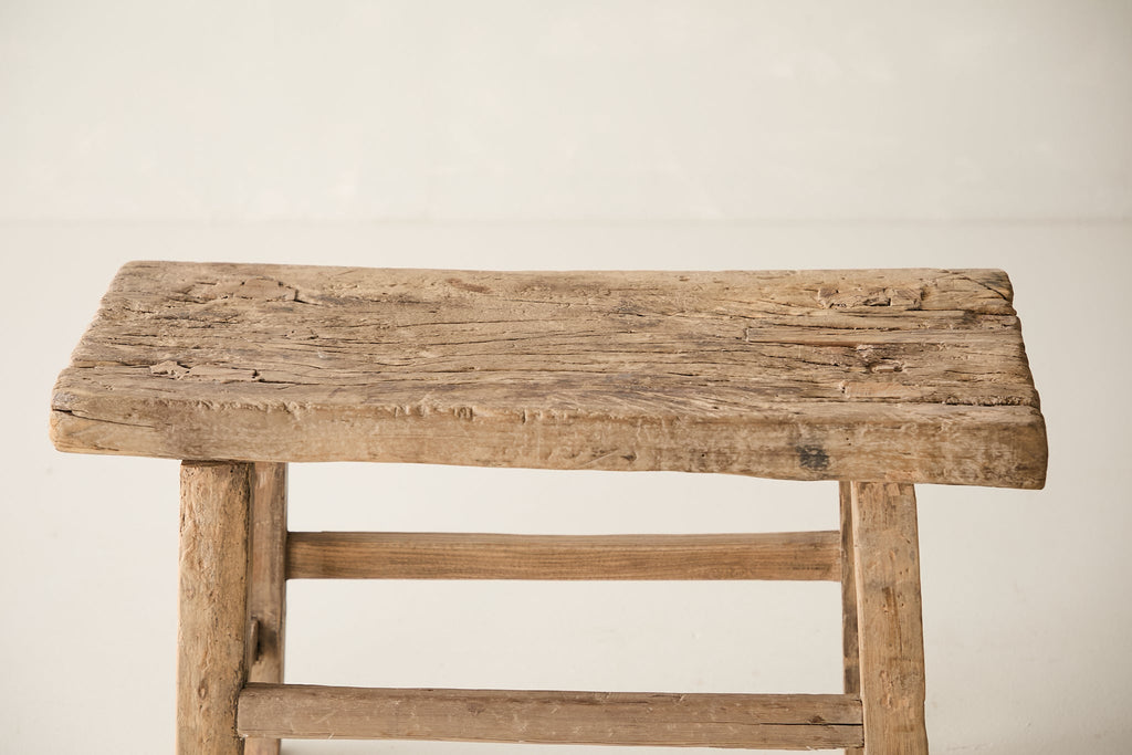 Vintage Elm Stool AH.147 - Circa 1945