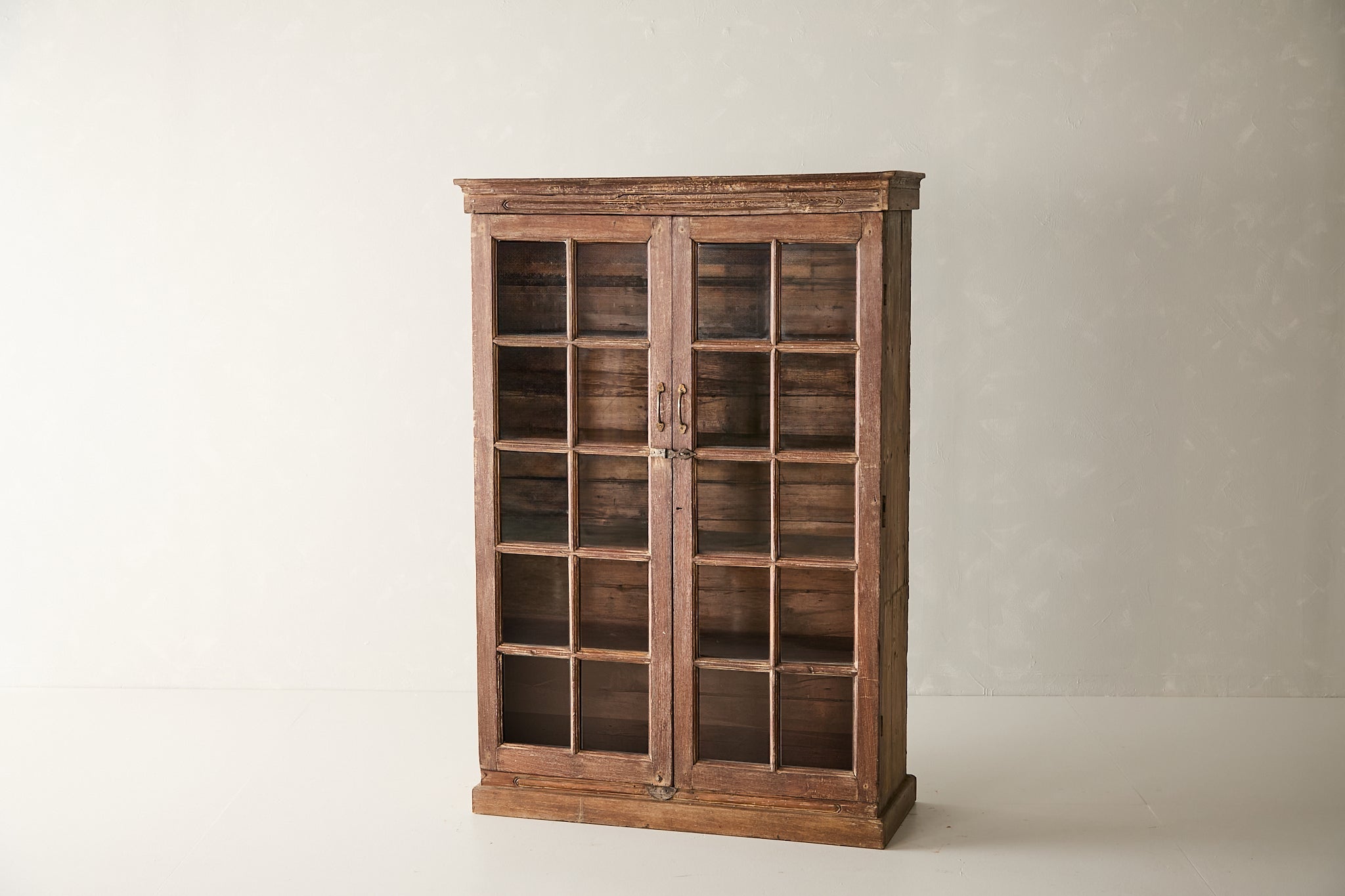 Vintage Teak and Glass Cabinet T.025