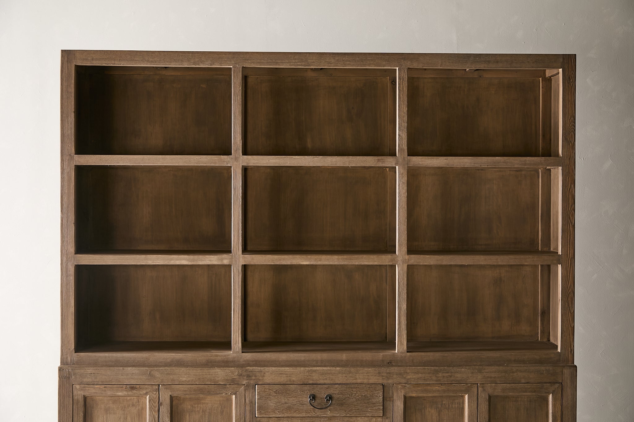 Nobu 2 Part Cabinet - Aged Brown