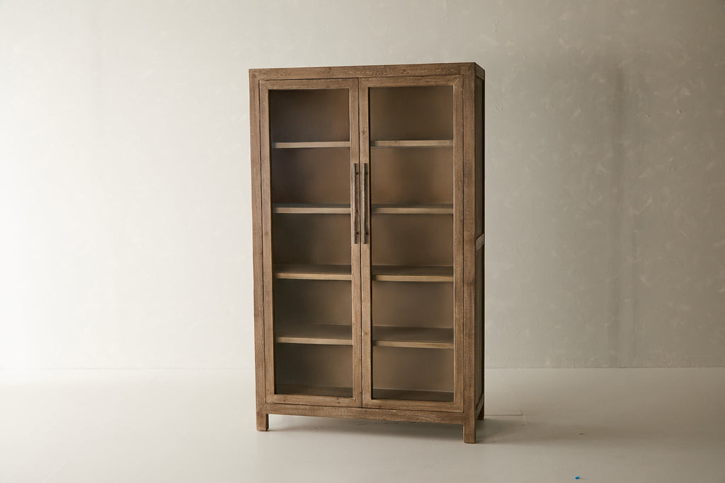 Asher 78 Cabinet - Aged Brown