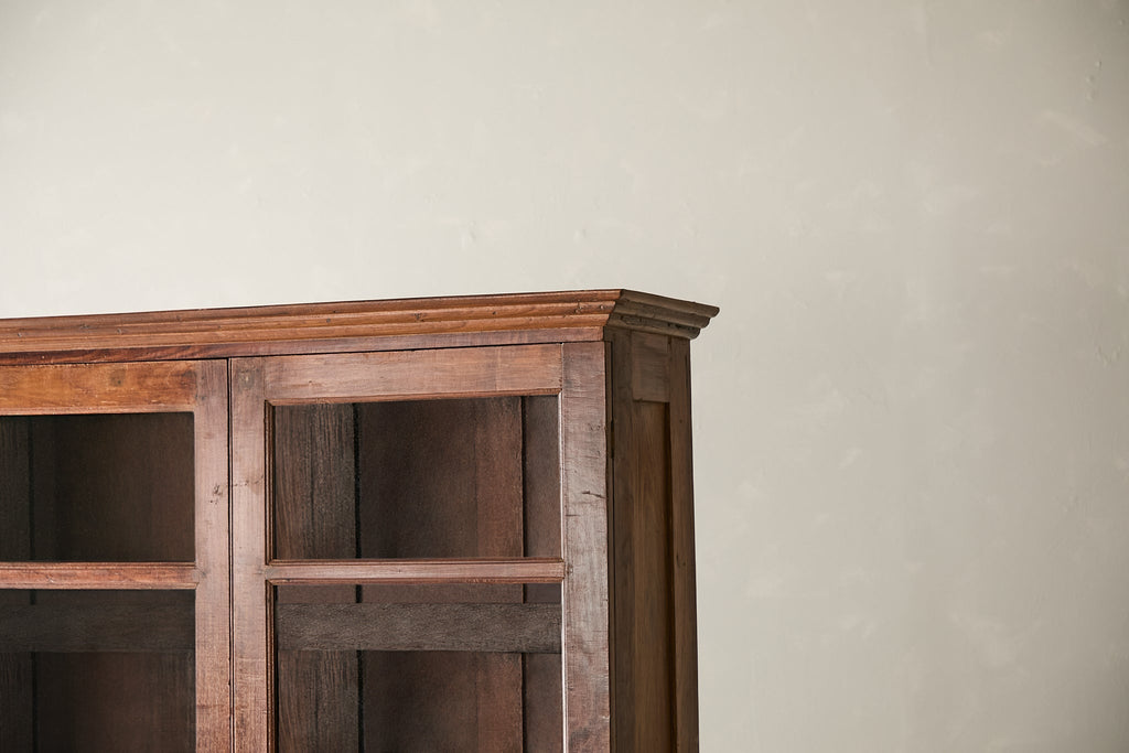 Vintage Teak and Glass Cabinet T.030