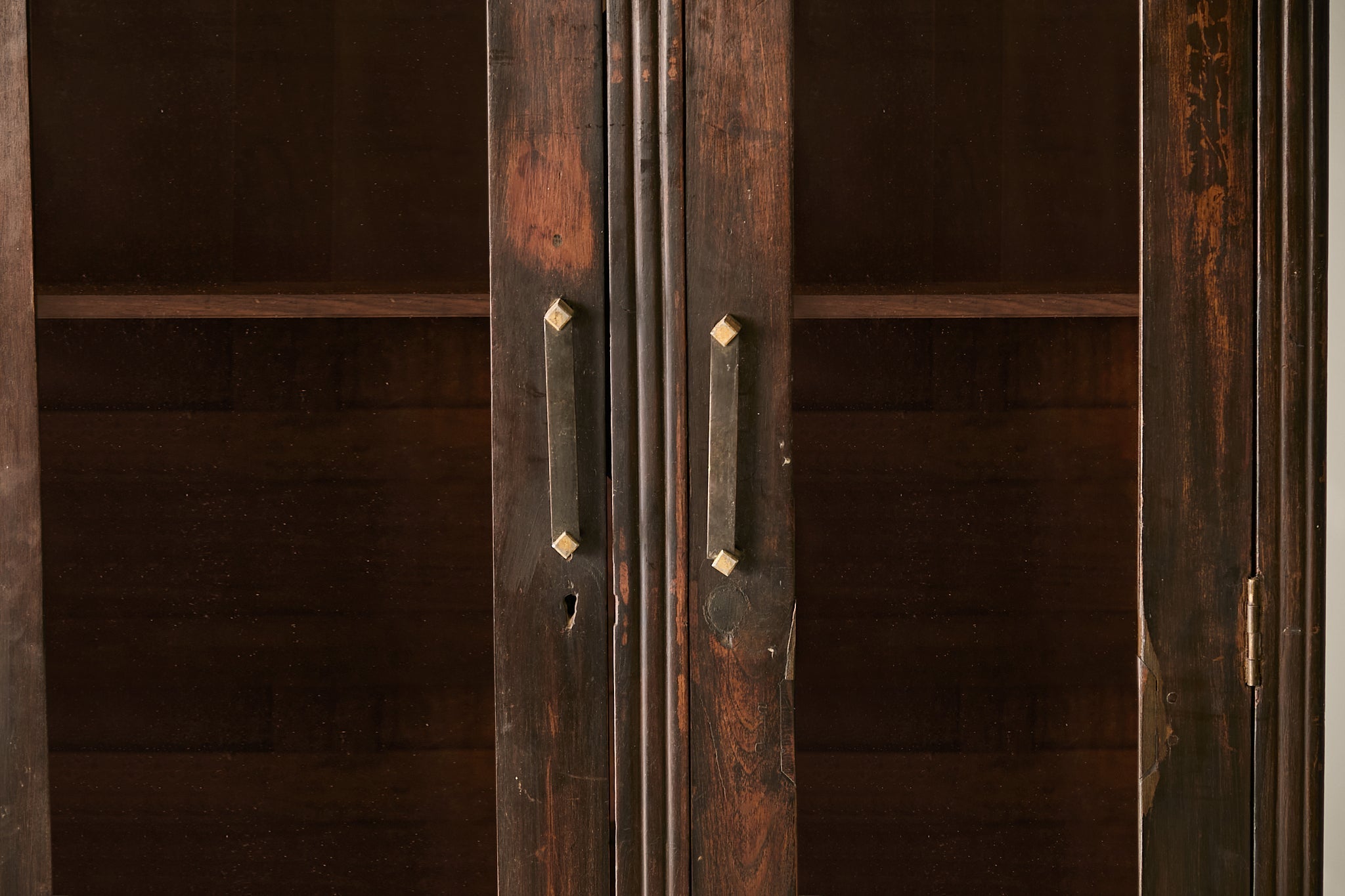 Vintage Teak and Glass Cabinet T.024