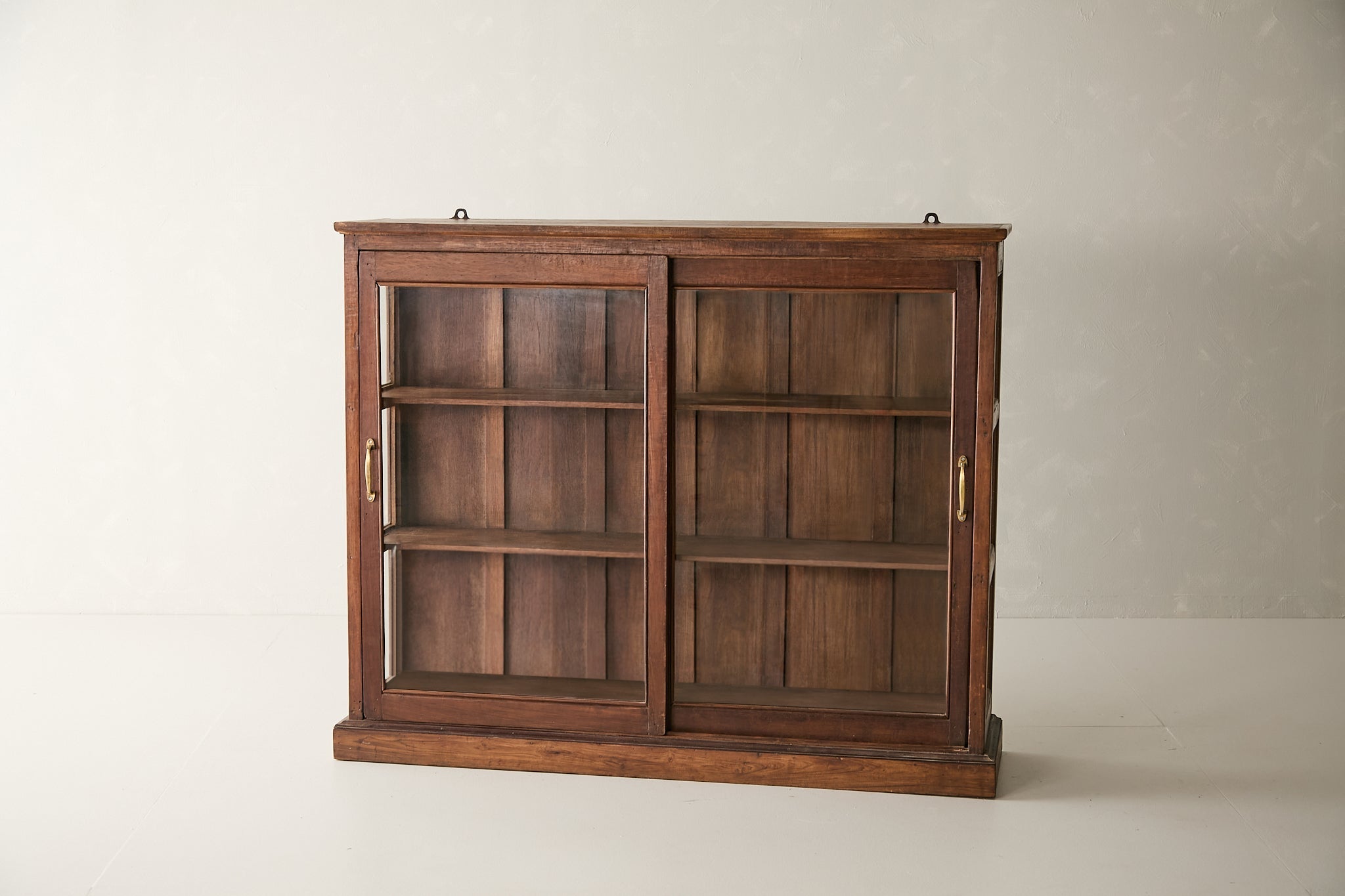 Vintage Teak and Glass Display Cabinet T.031