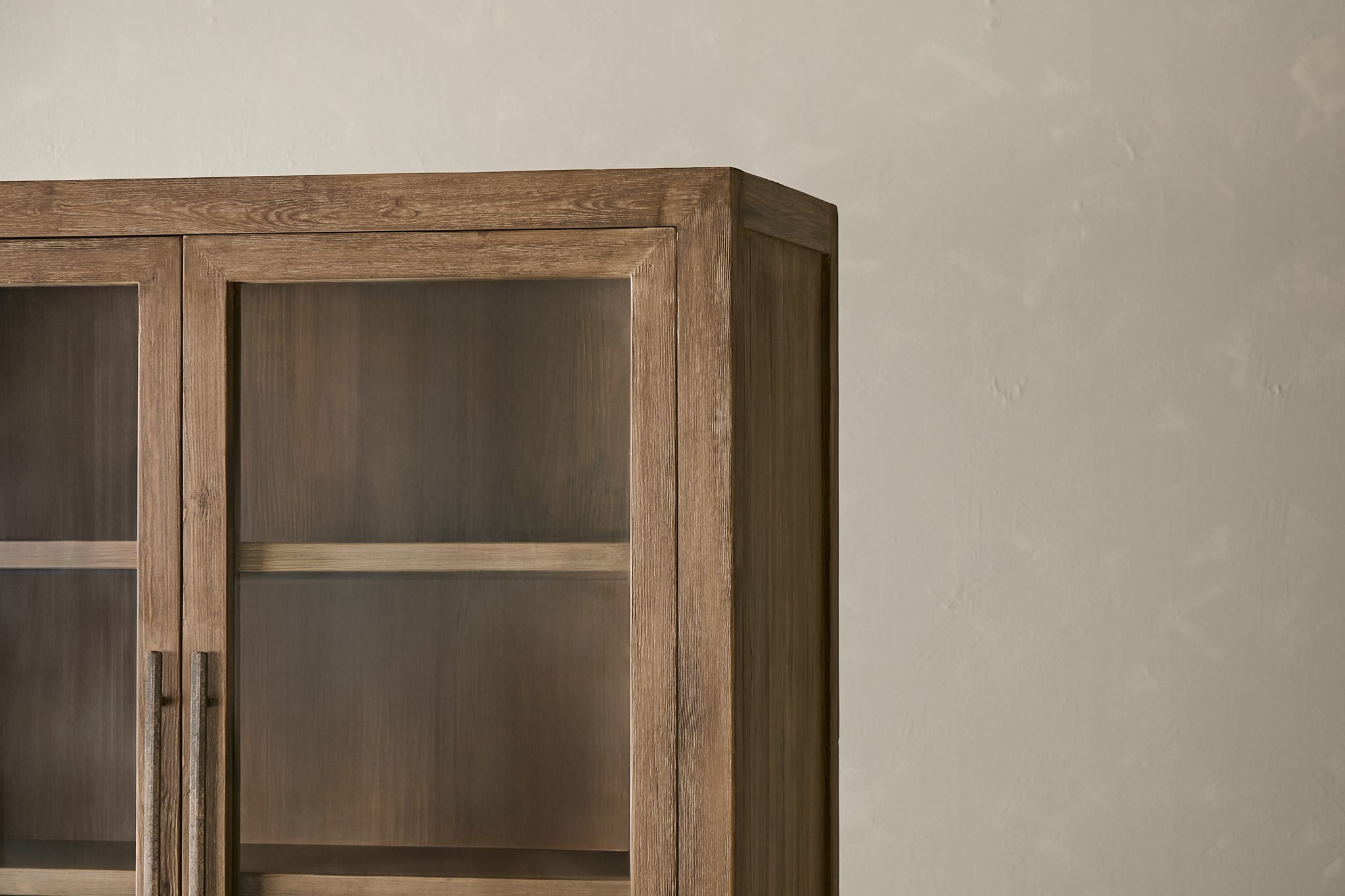 Asher 78 Cabinet - Aged Brown