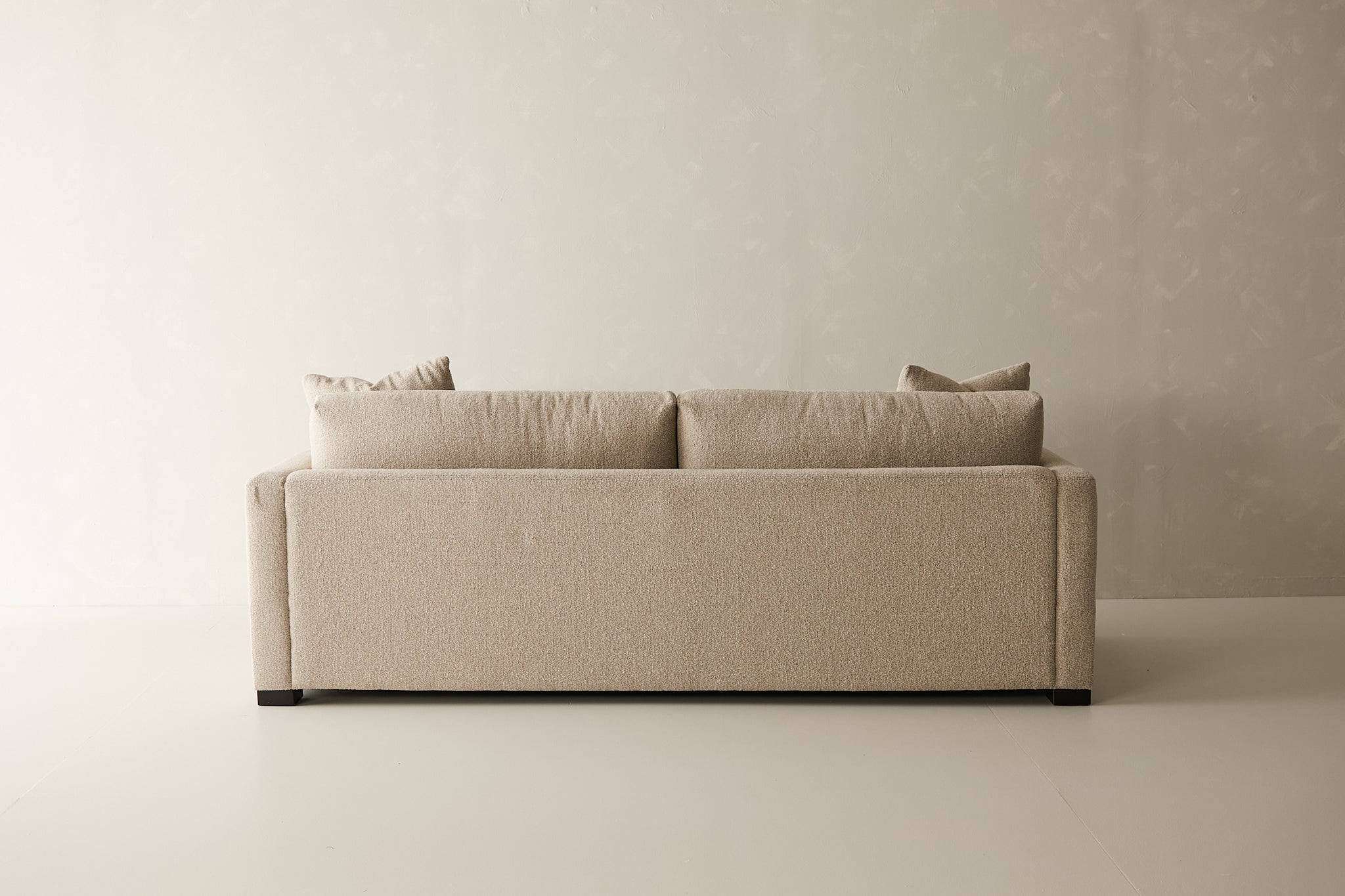 Sausalito Sofa - Curly Q Fabric in Sand