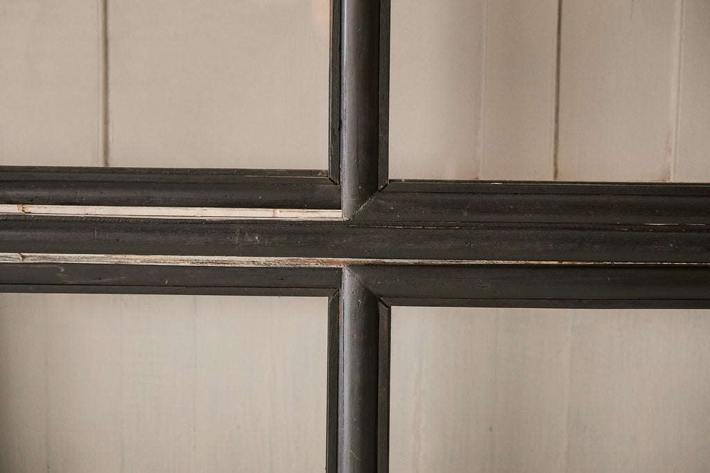 Vintage Teak Cabinet w/ Sliding Glass Doors T.020