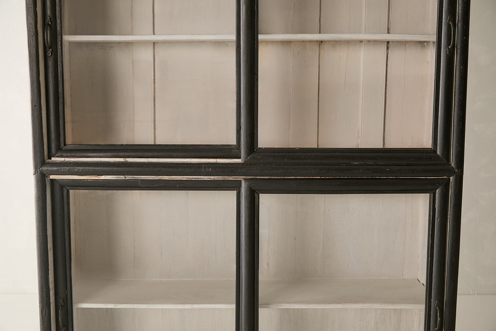 Vintage Teak Cabinet w/ Sliding Glass Doors T.020