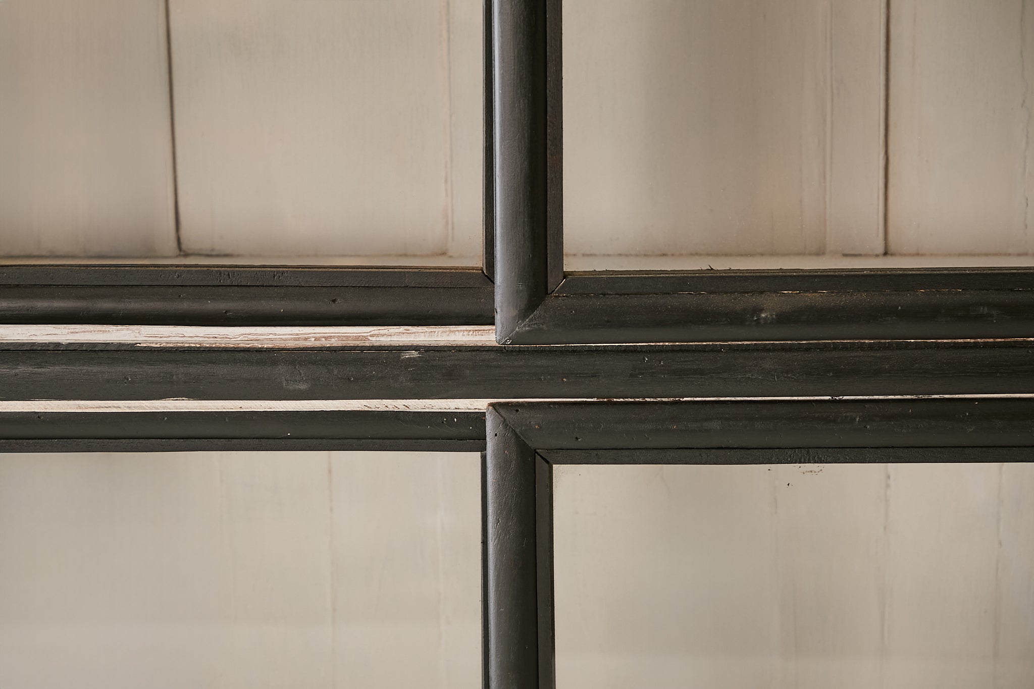 Vintage Teak Cabinet w/ Sliding Glass Doors T.022