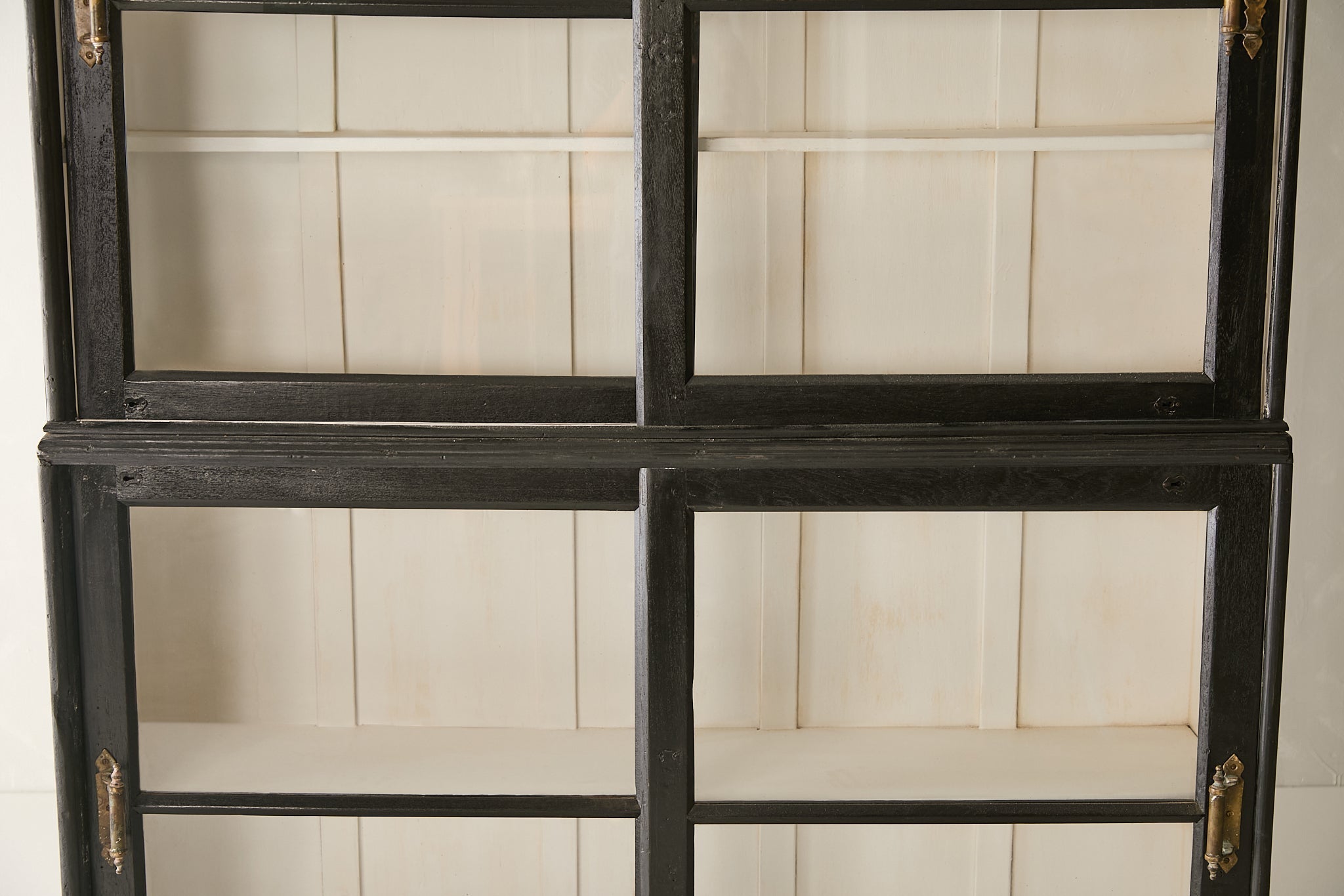 Vintage Teak Cabinet w/ Sliding Glass Doors T.034