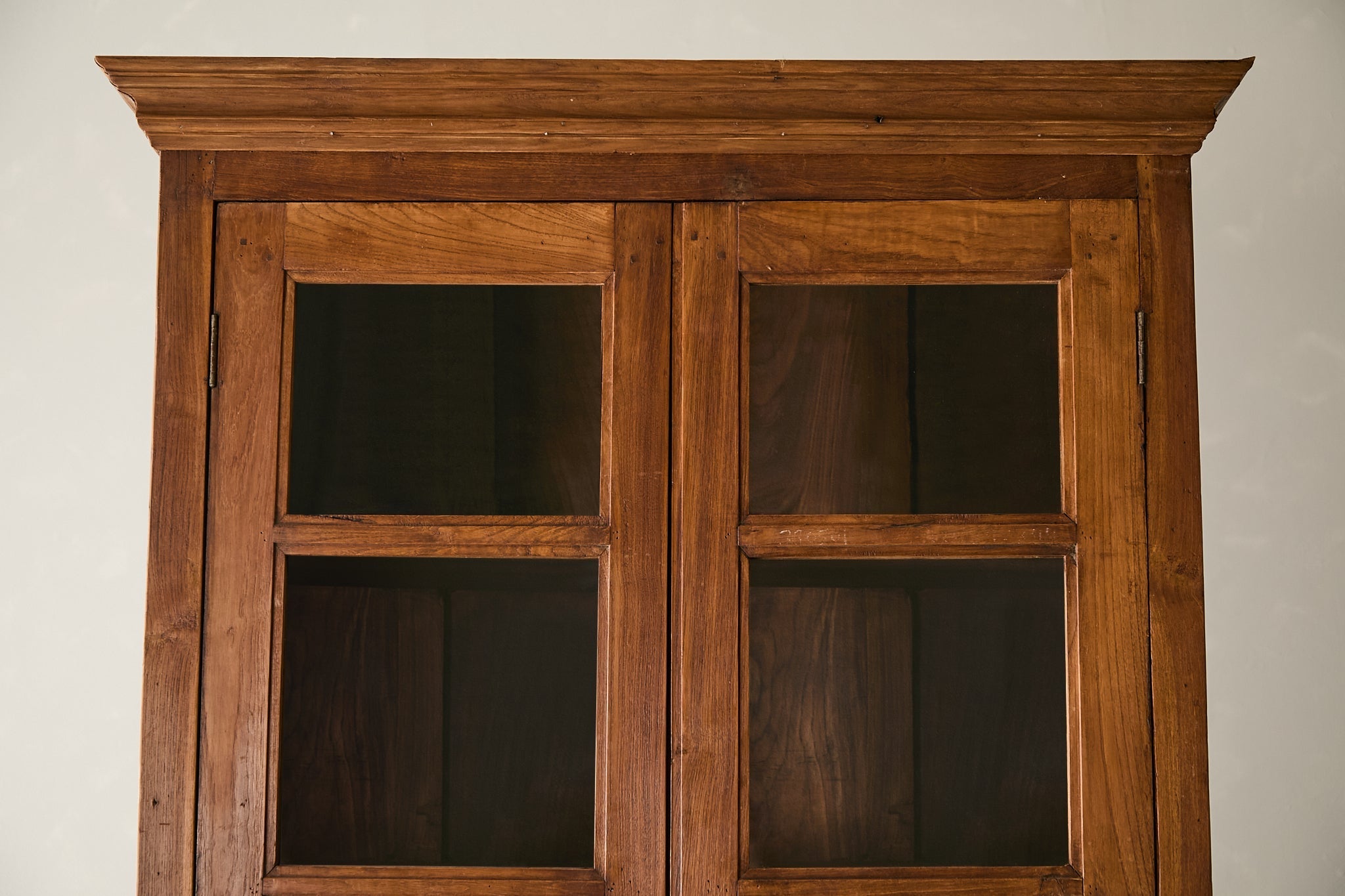 Vintage Teak and Glass Cabinet T.037