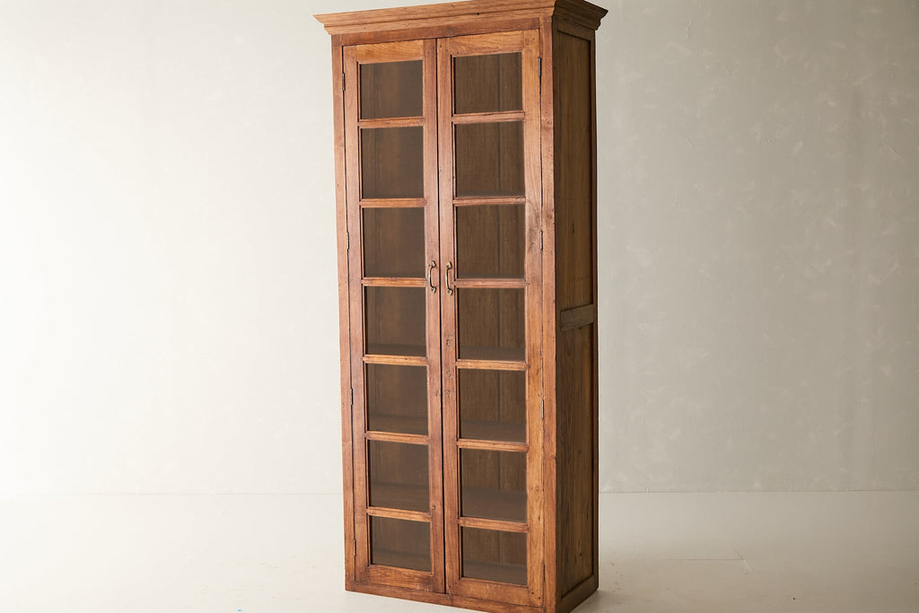 Vintage Teak and Glass Cabinet T.037