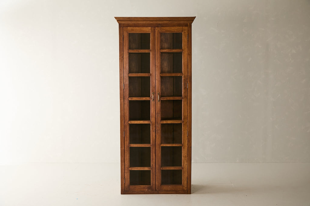 Vintage Teak and Glass Cabinet T.037