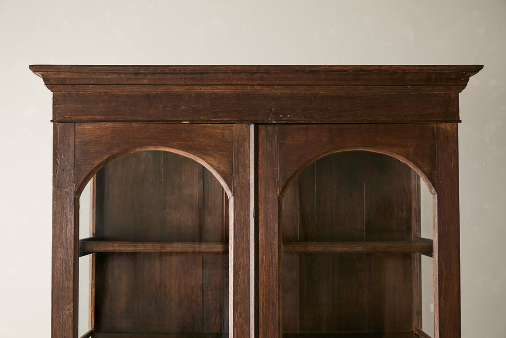 Vintage Teak and Glass Cabinet T.038