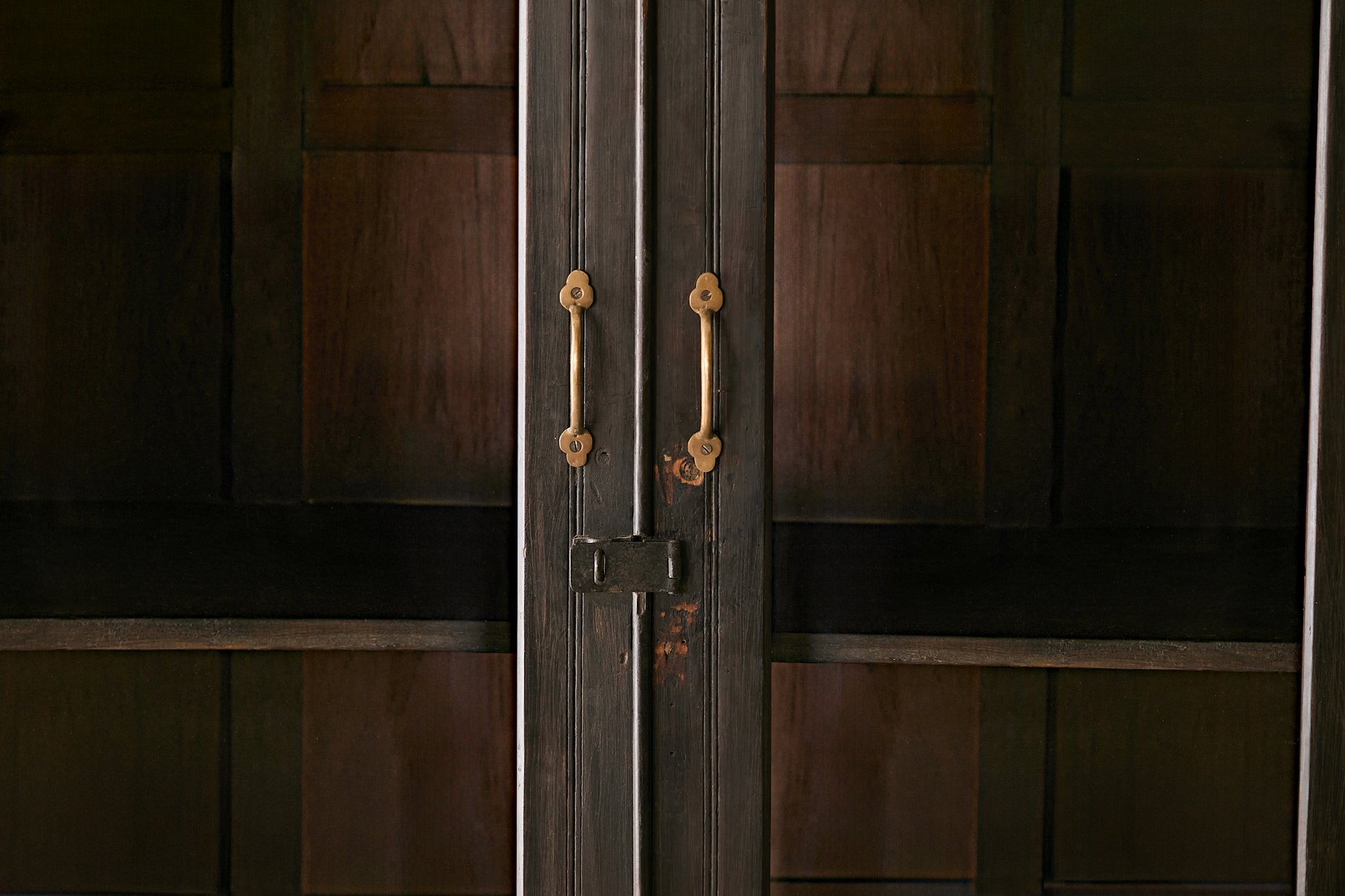 Vintage Teak and Glass Cabinet T.039