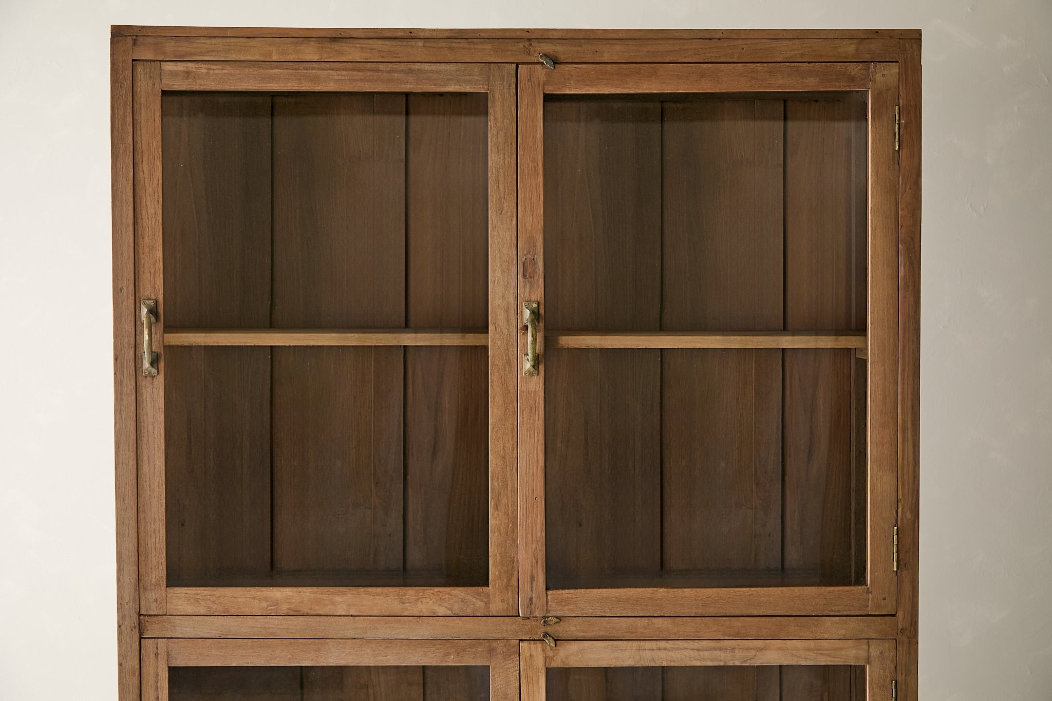 Vintage Teak and Glass Cabinet T.040