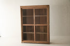 Vintage Teak and Glass Cabinet T.041