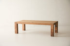 Vintage Acacia Wood Coffee Table