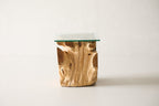 Teak Root Side Table - 16 Glass