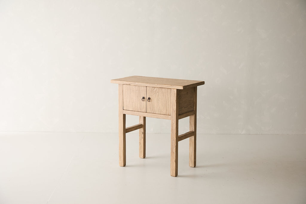 Reclaimed Single-Door Elm Console AH.095-2