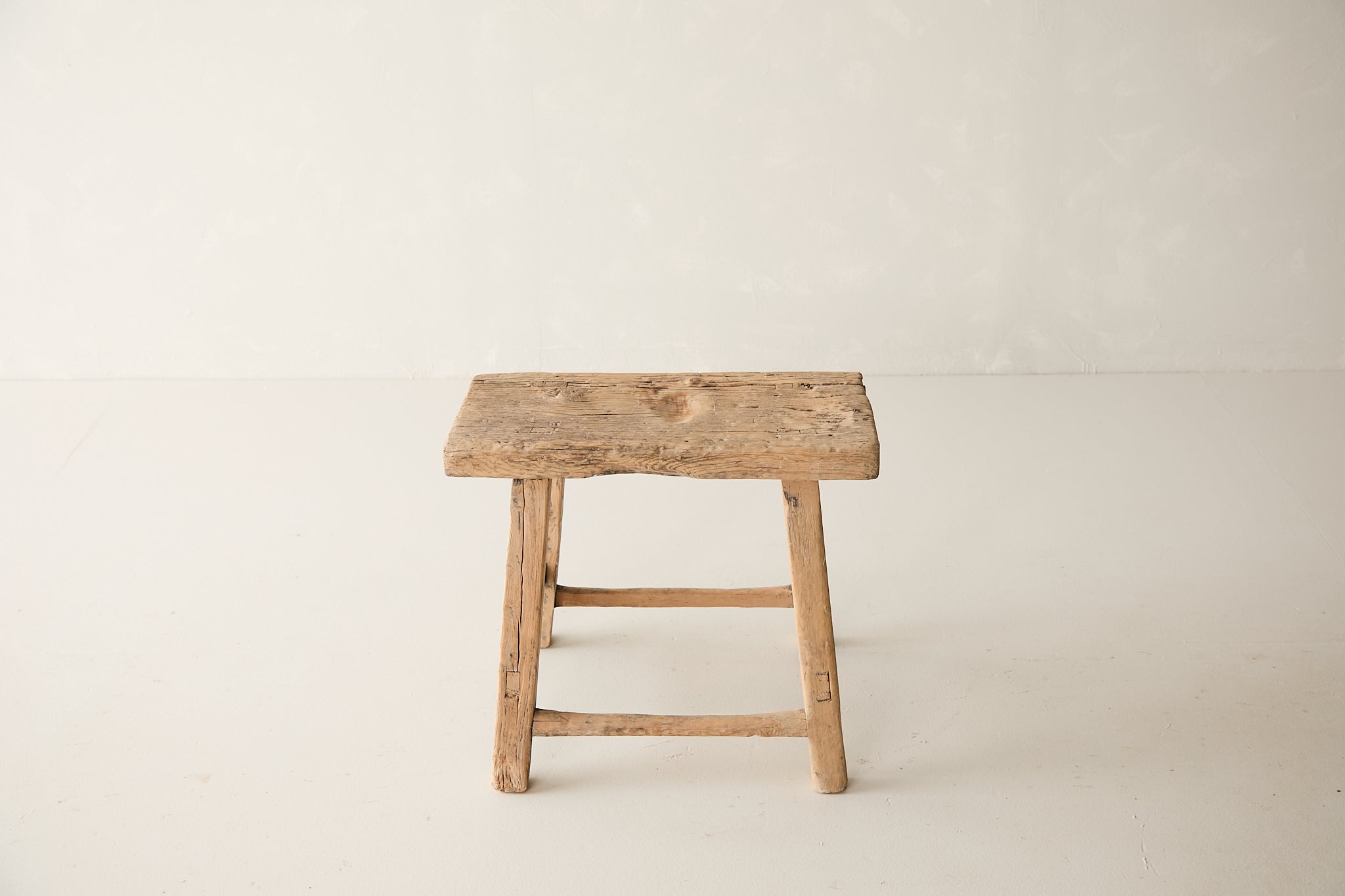 Vintage Elm Stool AH.144 - Circa 1945