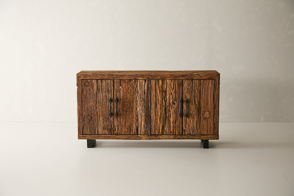 Rough-Hewn Sal Wood Sideboard