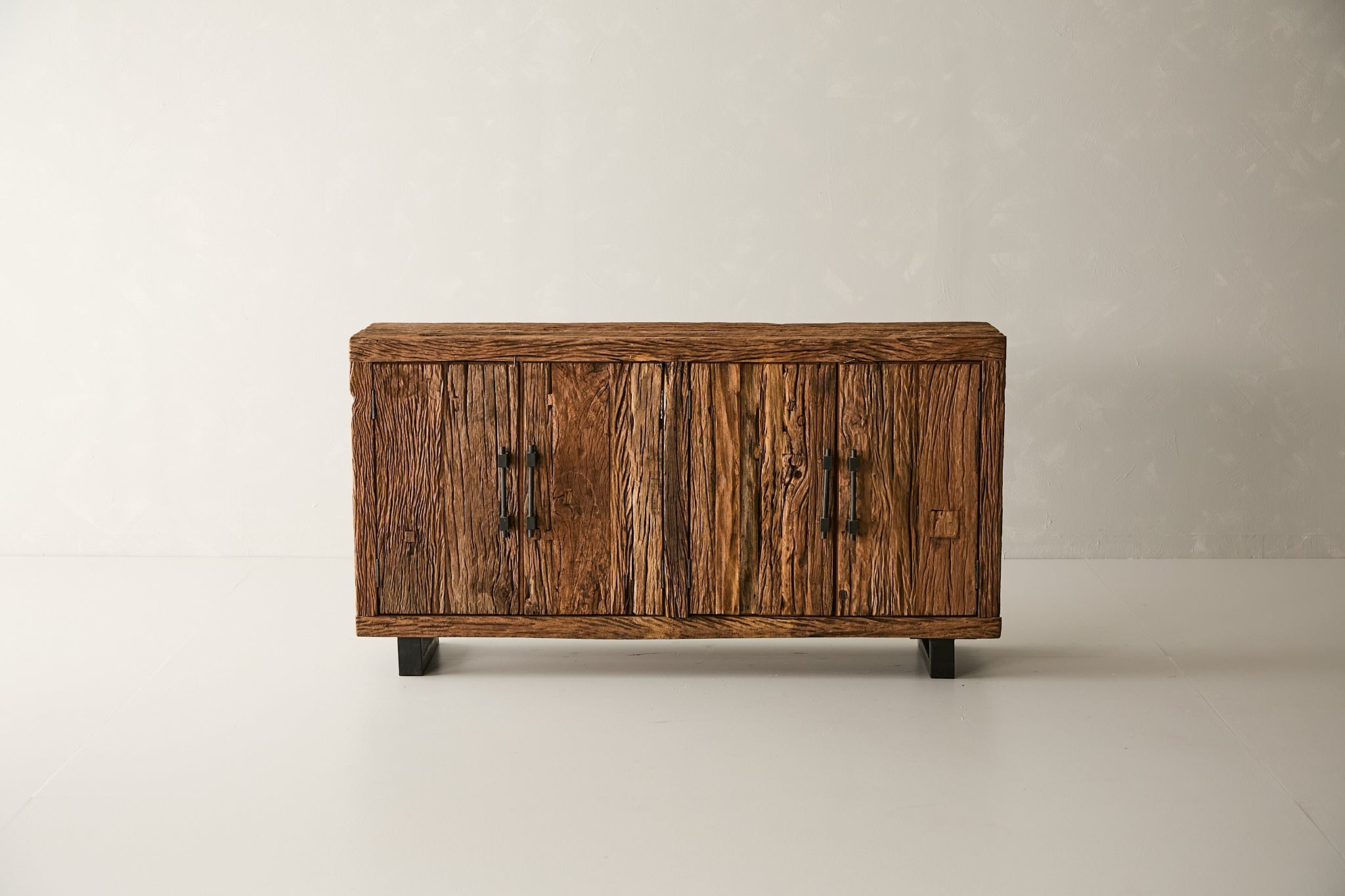 Rough-Hewn Sal Wood Sideboard