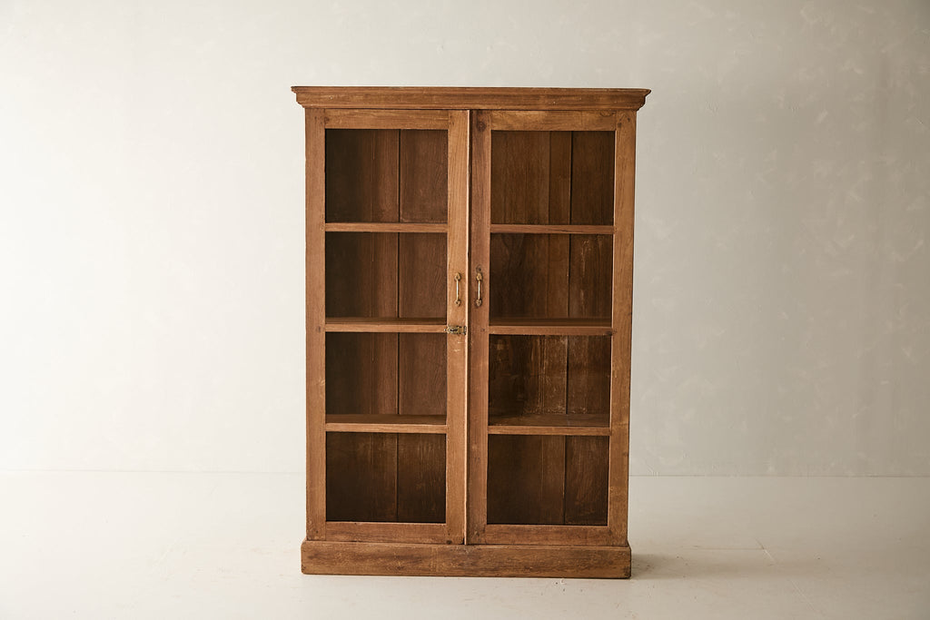 Vintage Teak and Glass Cabinet T.029