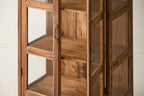 Vintage Teak and Glass Cabinet T.008