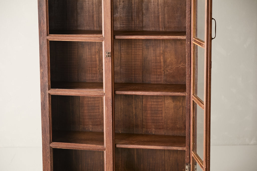 Vintage Teak and Glass Cabinet T.023
