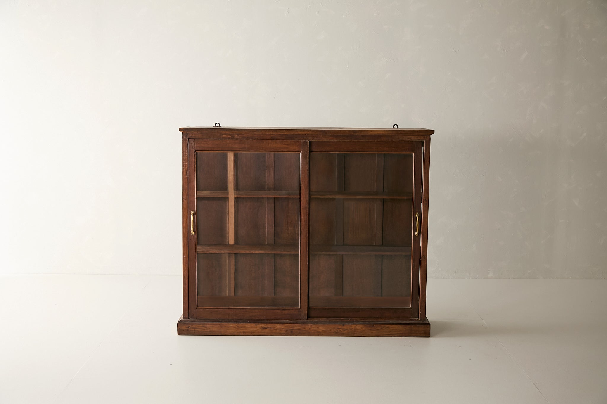Vintage Teak and Glass Display Cabinet T.031