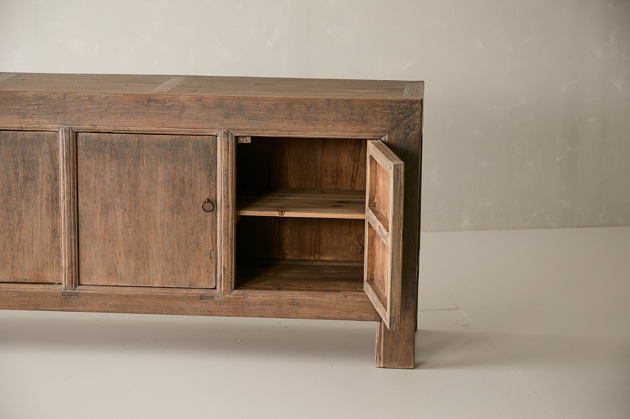 Vintage 4-Door Elm Sideboard AH.123 - Circa 1925