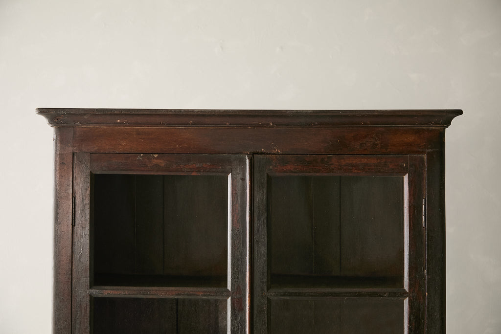 Vintage Teak and Glass Cabinet T.016