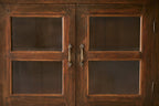 Vintage Teak and Glass Cabinet T.015