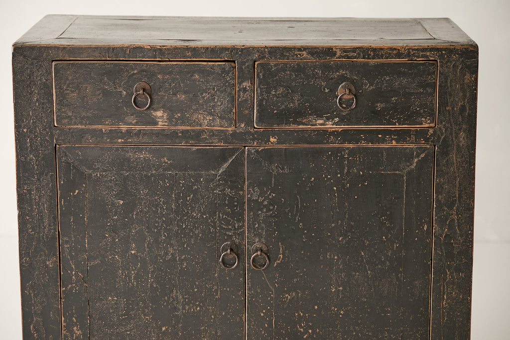 Vintage Black Elm Sideboard AH.130 - Circa 1925