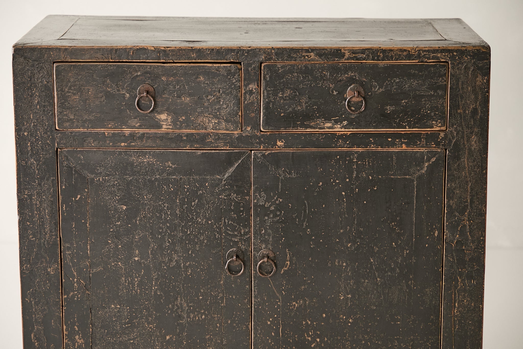 Vintage Black Elm Sideboard AH.130 - Circa 1925