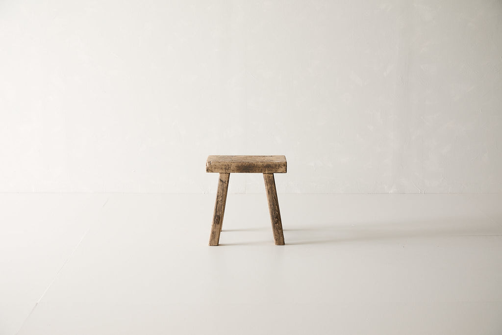 Vintage Poplar Stool AE.155 - Circa 1925