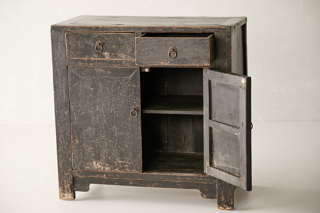Vintage Black Elm Sideboard AH.130 - Circa 1925