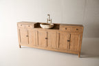 Vintage 7 Drawer Sideboard with Vanity Sink