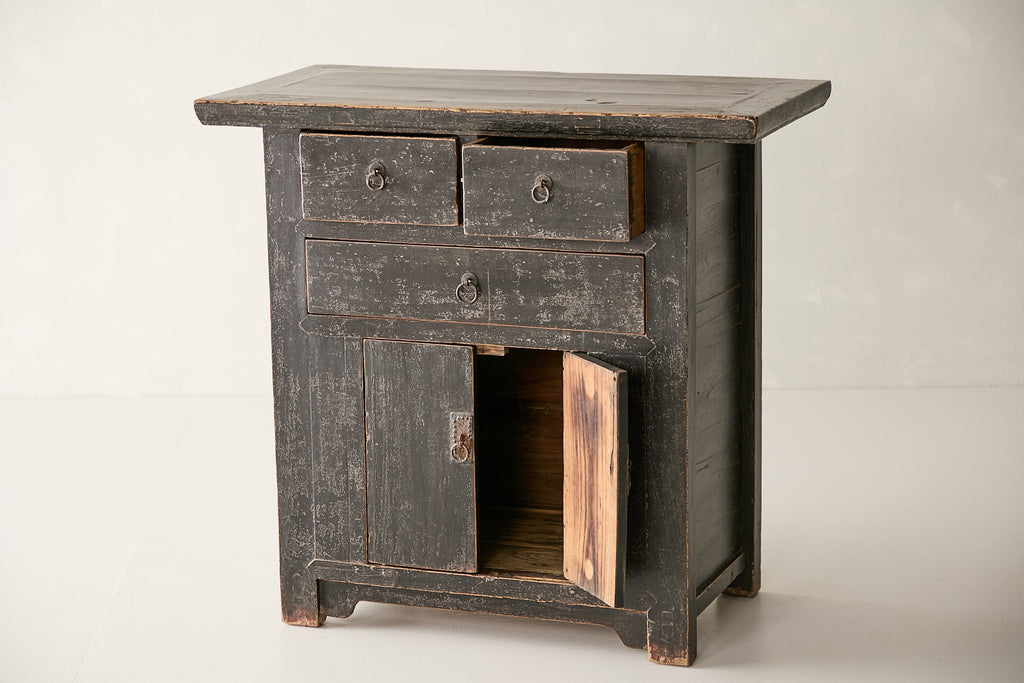 Vintage Black Elm Sideboard AH.132 - Circa 1925