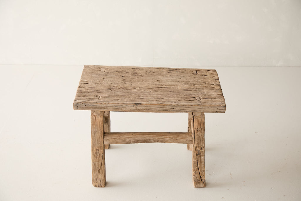 Vintage Elm Stool AH.145 - Circa 1945