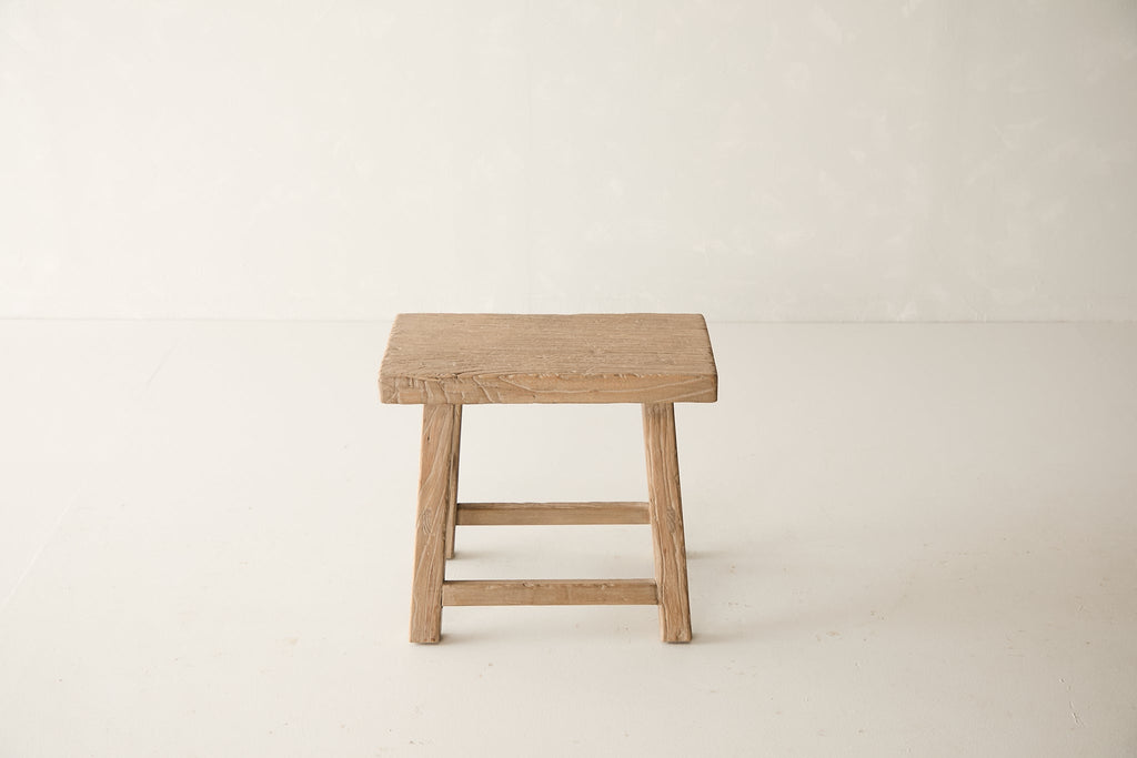 Vintage Elm Stool AH.140 - Circa 1945