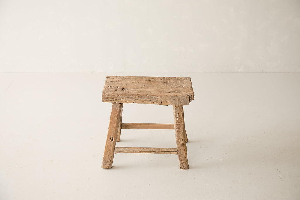 Vintage Elm Stool AH.142 - Circa 1945