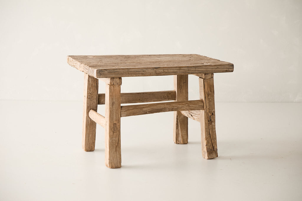 Vintage Elm Stool AH.145 - Circa 1945