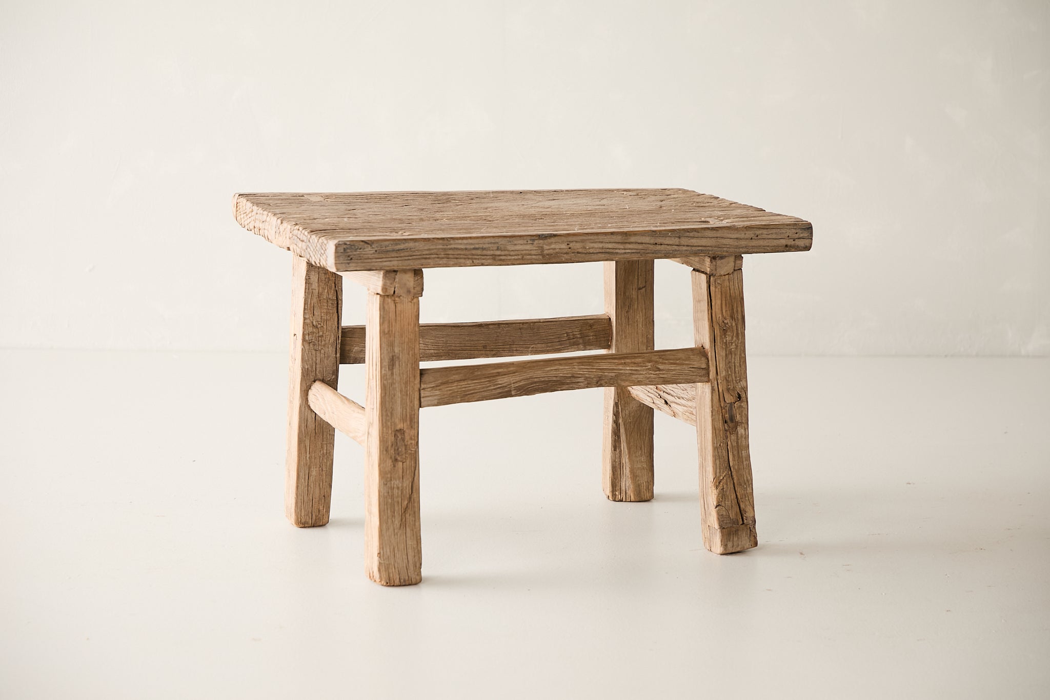 Vintage Elm Stool AH.145 - Circa 1945
