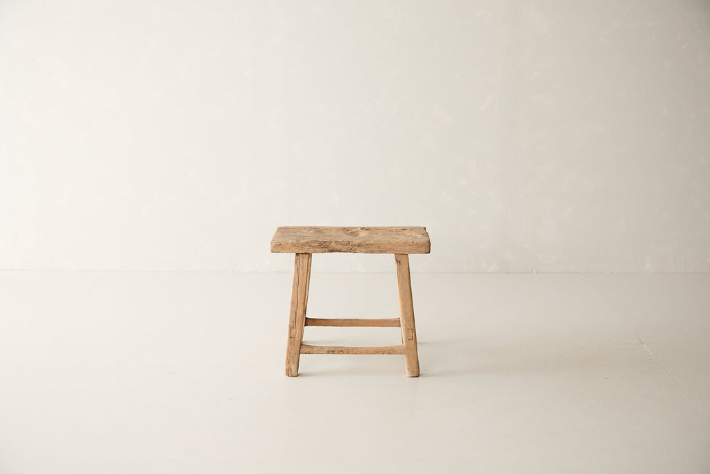 Vintage Elm Stool AH.144 - Circa 1945