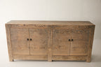 Vintage 4-Door Pine Sideboard AH.126 - Circa 1925