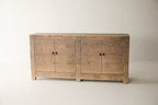 Vintage 4-Door Pine Sideboard AH.126 - Circa 1925