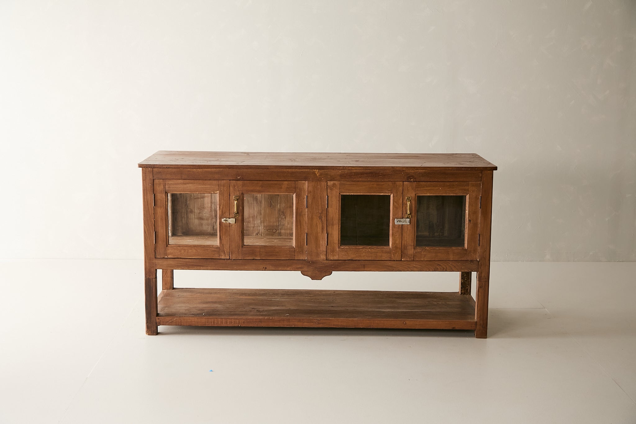 Vintage Teak Showcase Sideboard T.066